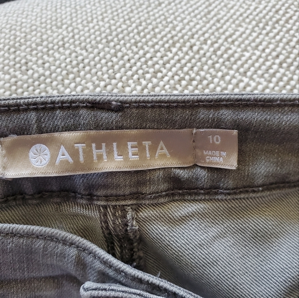Athleta Denim Jeans.   Size 10 - Picture 3 of 5